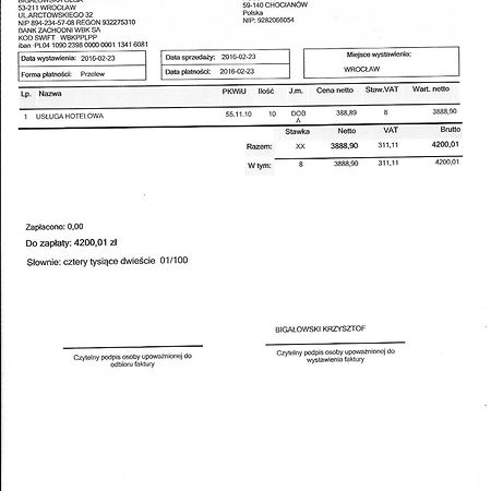 Pensjonat Rezydencja Parkowa Apartman Wrocław Kültér fotó